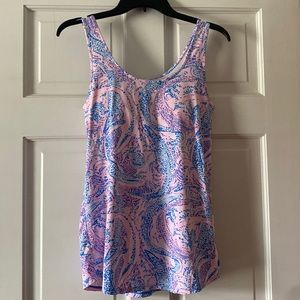 Lilly Pulitzer Sunray Bra Tank Maybe Gator